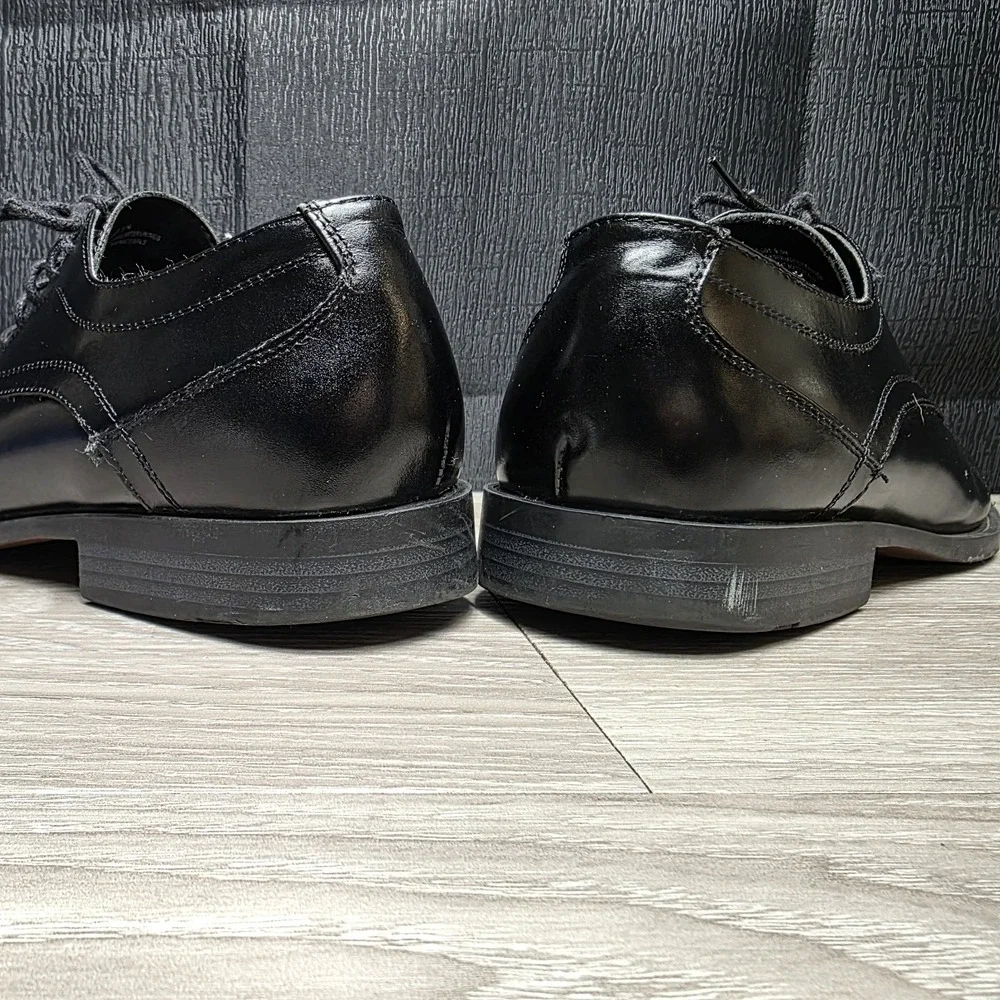 Stacy Adams CALHOUN Men's‎ Black 20117-001 Lace Up Casual Dress Shoes Size 9.5M